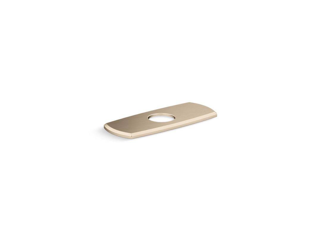 Kohler Occasion Escutcheon Plate - Vibrant Brushed Bronze by Kohler