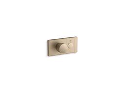 Anthem One-outlet recessed mechanical thermostatic valve control - image 6