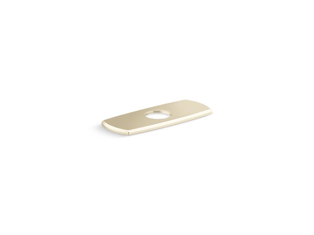 Kohler Occasion Escutcheon Plate - Vibrant French Gold by Kohler