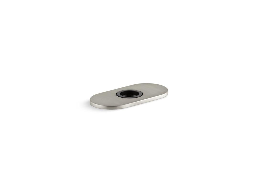 4'' escutcheon plate for InsightE and Kinesis faucet by Kohler