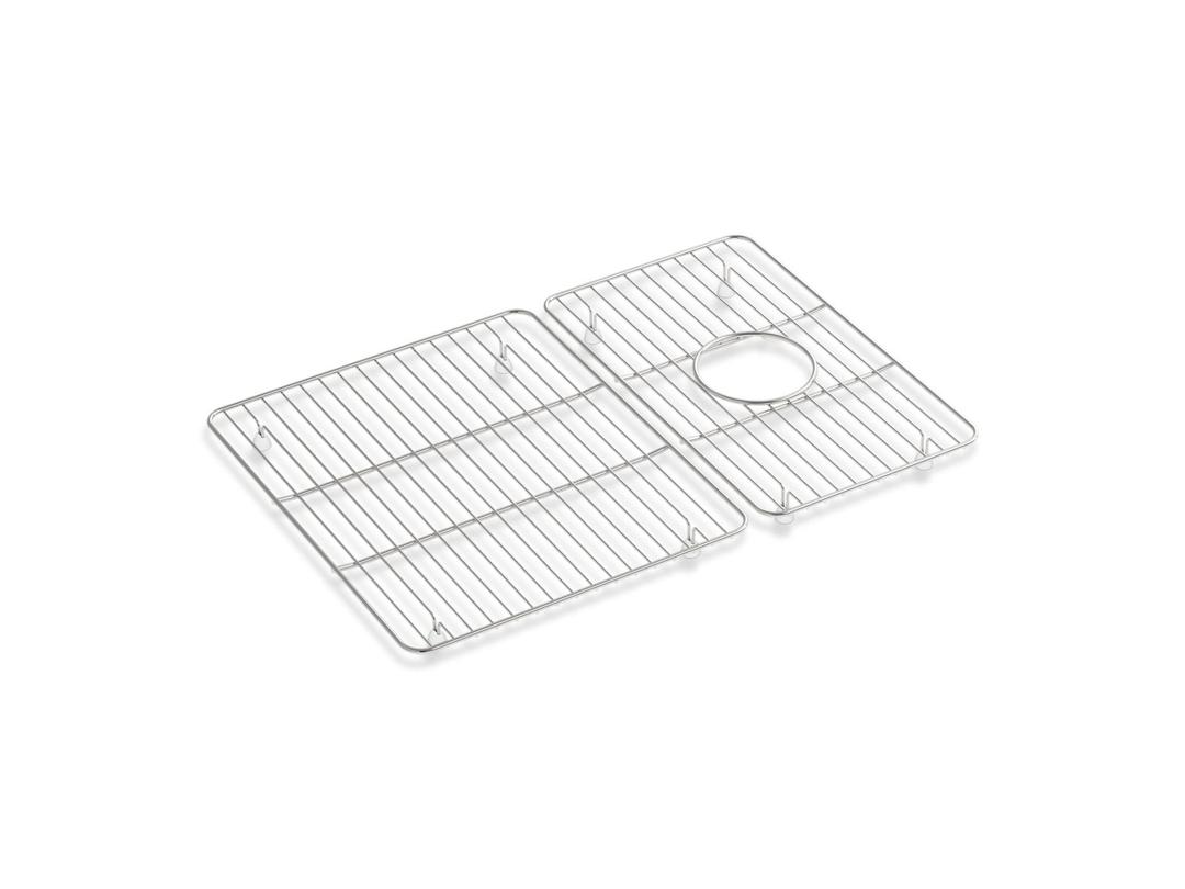 Cairn Stainless steel sink racks by Kohler