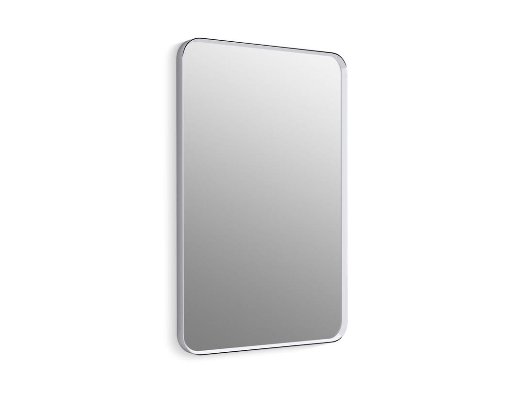 Essential 24'' x 36'' rectangular framed mirror - Polished Chrome by Kohler