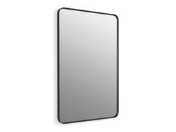 Essential 30'' x 45'' rectangular framed mirror - Matte Black - image 1