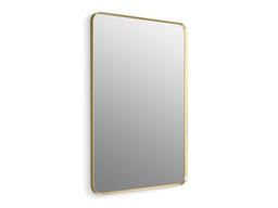 Essential 30'' x 45'' rectangular framed mirror - Matte Black - image 3