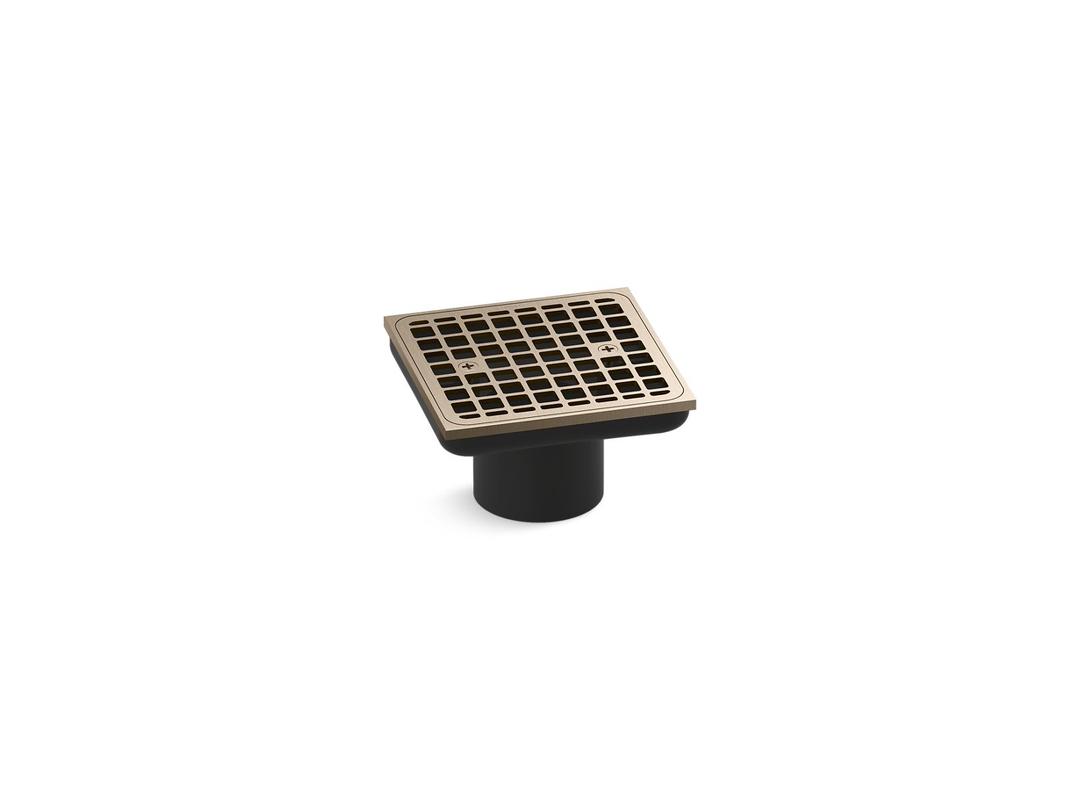 Clearflo Square brass tile-in shower drain (drain body not included) by Kohler