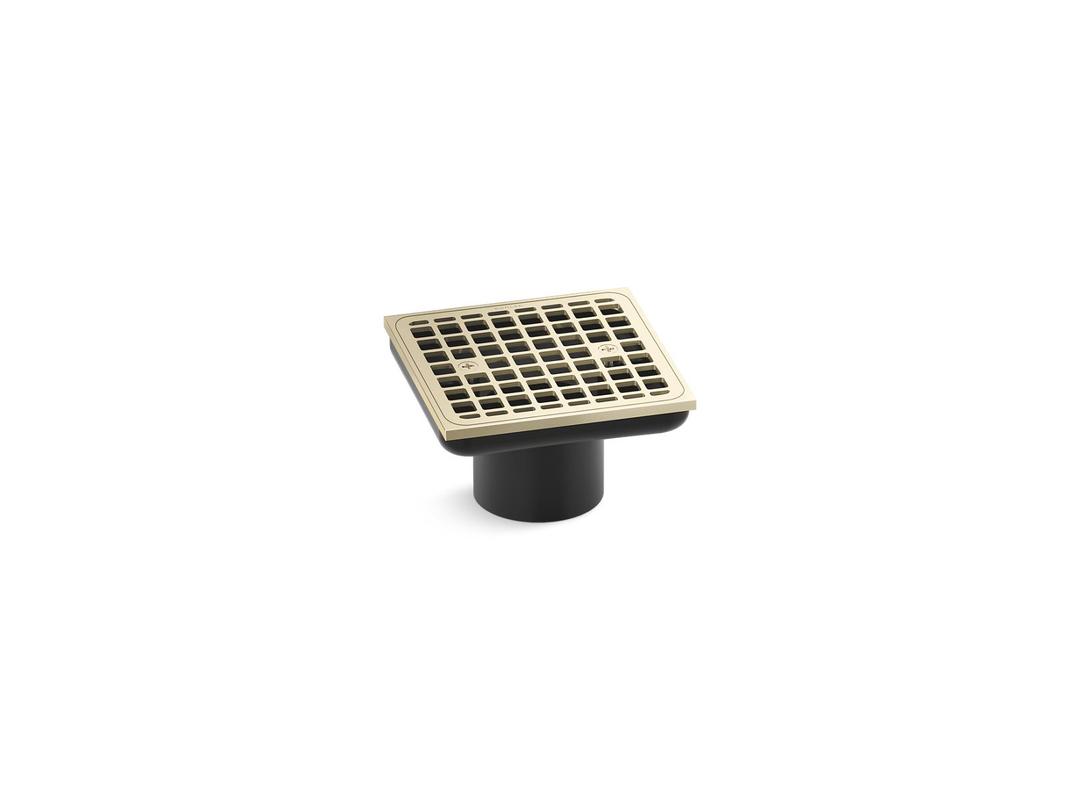 Clearflo Square brass tile-in shower drain (drain body not included) by Kohler