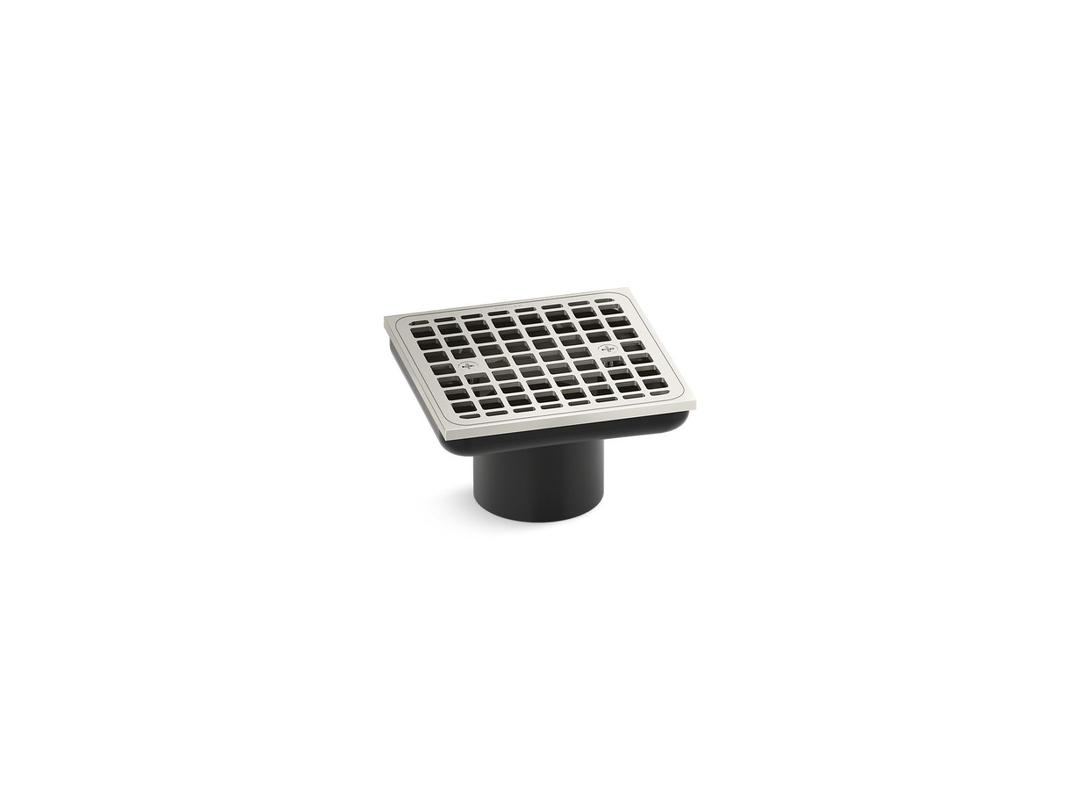 Clearflo Square brass tile-in shower drain (drain body not included) by Kohler