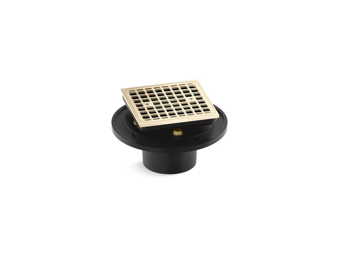 Clearflo Square brass tile-in shower drain by Kohler