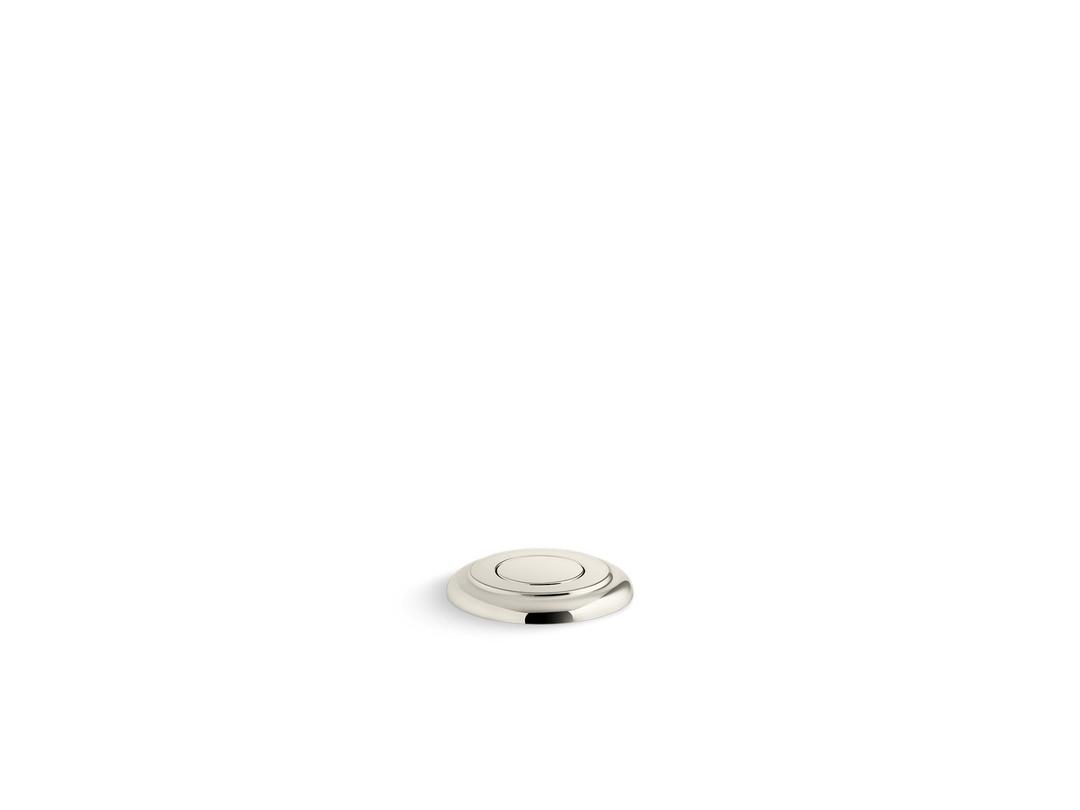 Garbage disposal air switch button by Kohler