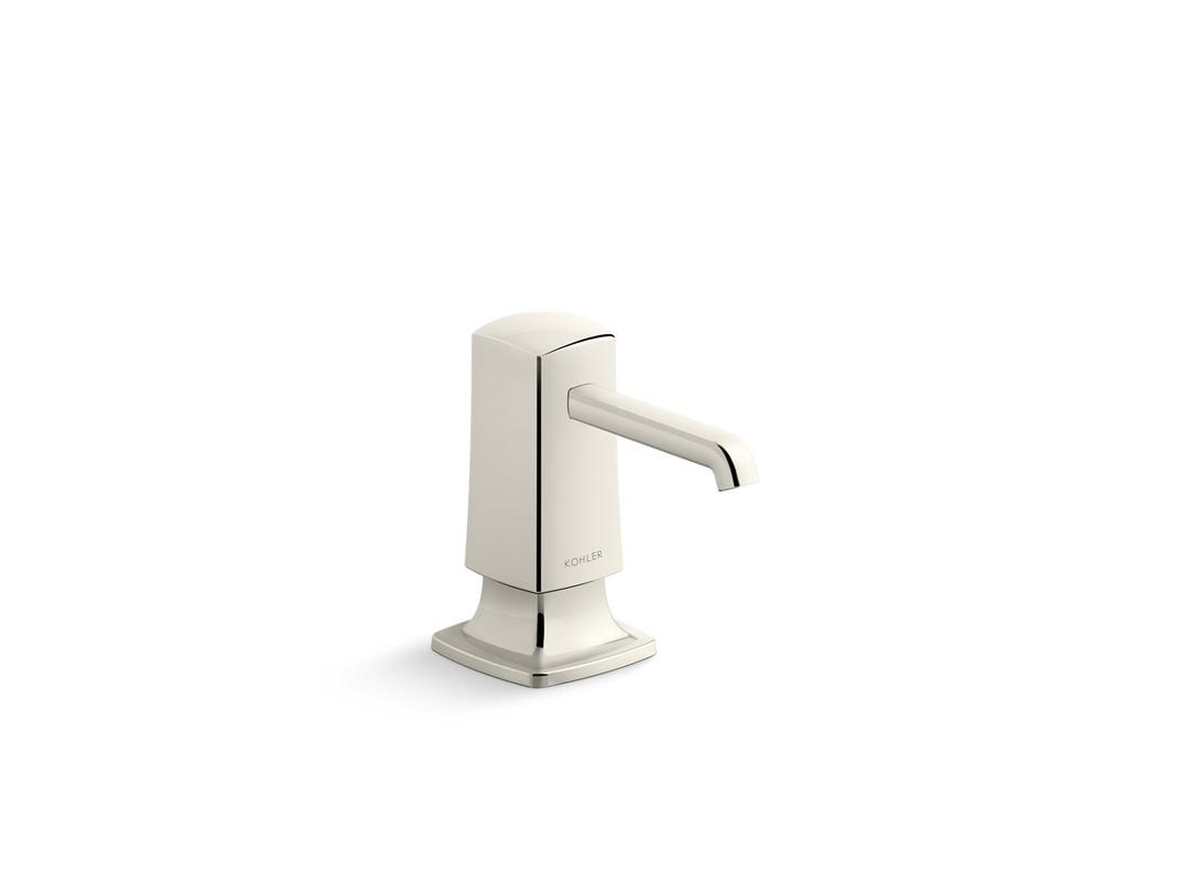 Graze Soap/lotion dispenser - Vibrant Polished Nickel by Kohler