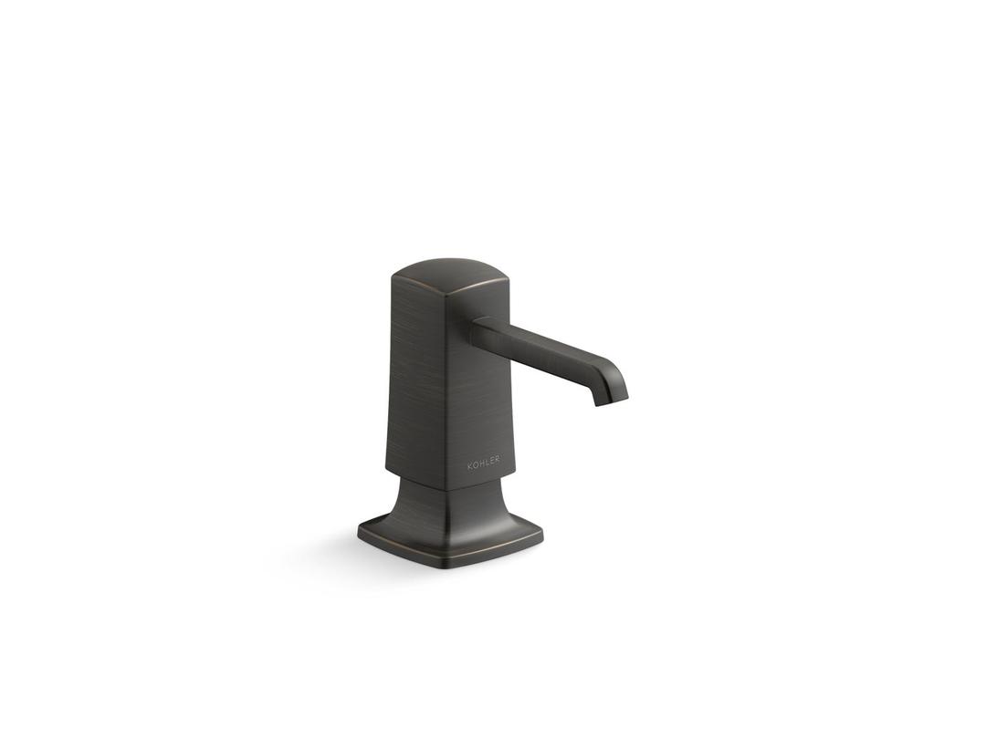 Graze Soap/Lotion Dispenser - Oil Rubbed Bronze by Kohler