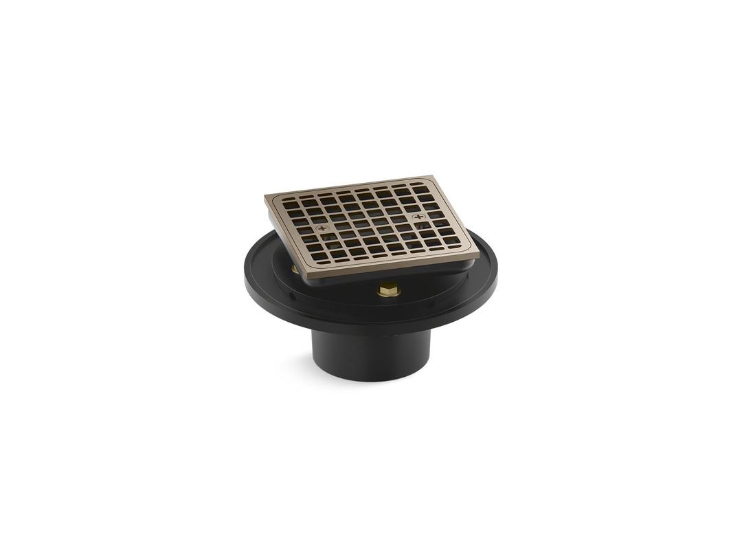 Clearflo Square brass tile-in shower drain by Kohler