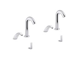 Kohler Obloe Curve Touchless Lavatory Faucets and Soap Dispensers with Kinesis Sensor Technology,... - image 1