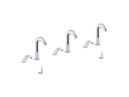 Kohler Obloe Curve Touchless Lavatory Faucets And Soap Dispensers With Kinesis Sensor Technology,... - image 1