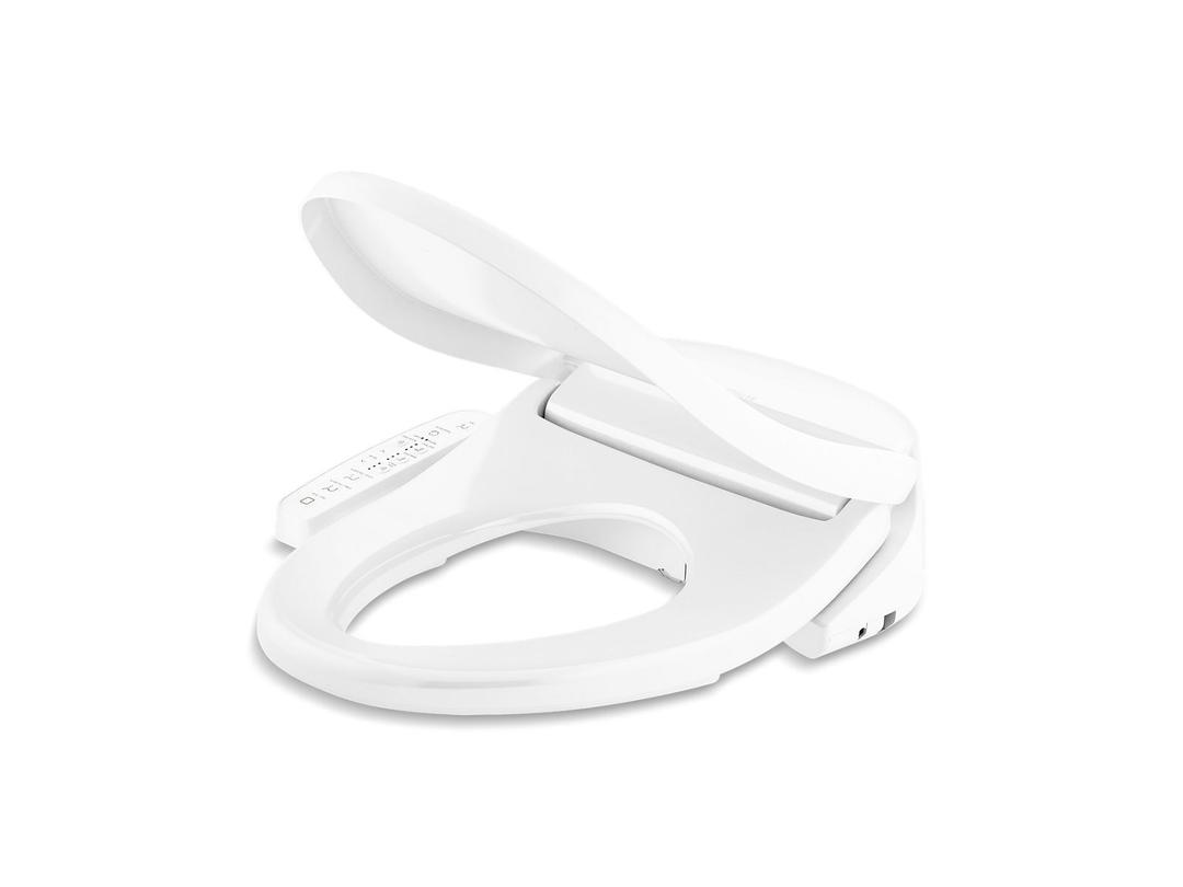 PureWash E580 Elongated bidet toilet seat by Kohler