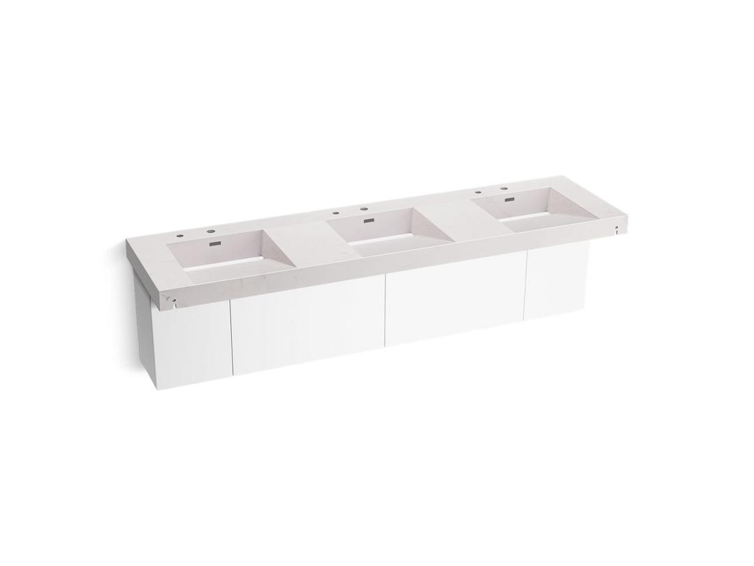 ConstellationE 90'' wall-mount basin lavatory system by Kohler