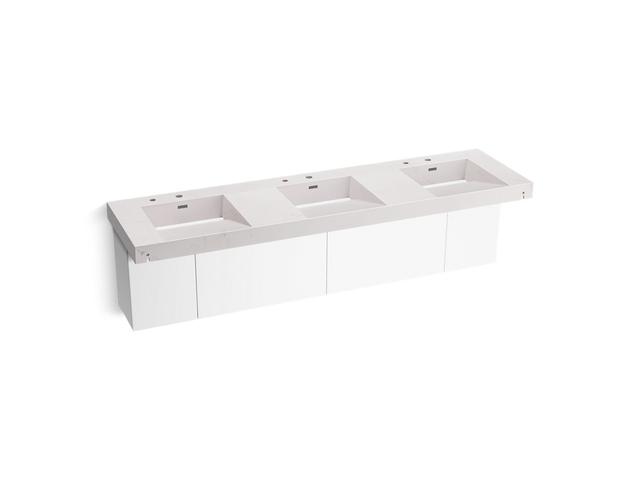 ConstellationE 90'' wall-mount basin lavatory system