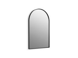 Essential 20'' x 32'' arched framed mirror - Matte Black - image 1