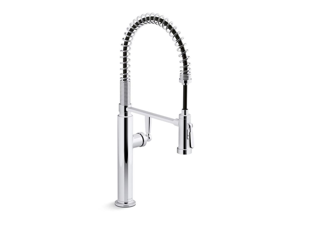 EdalynE by Studio McGee Semi-professional kitchen sink faucet with two-function sprayhead by Kohler