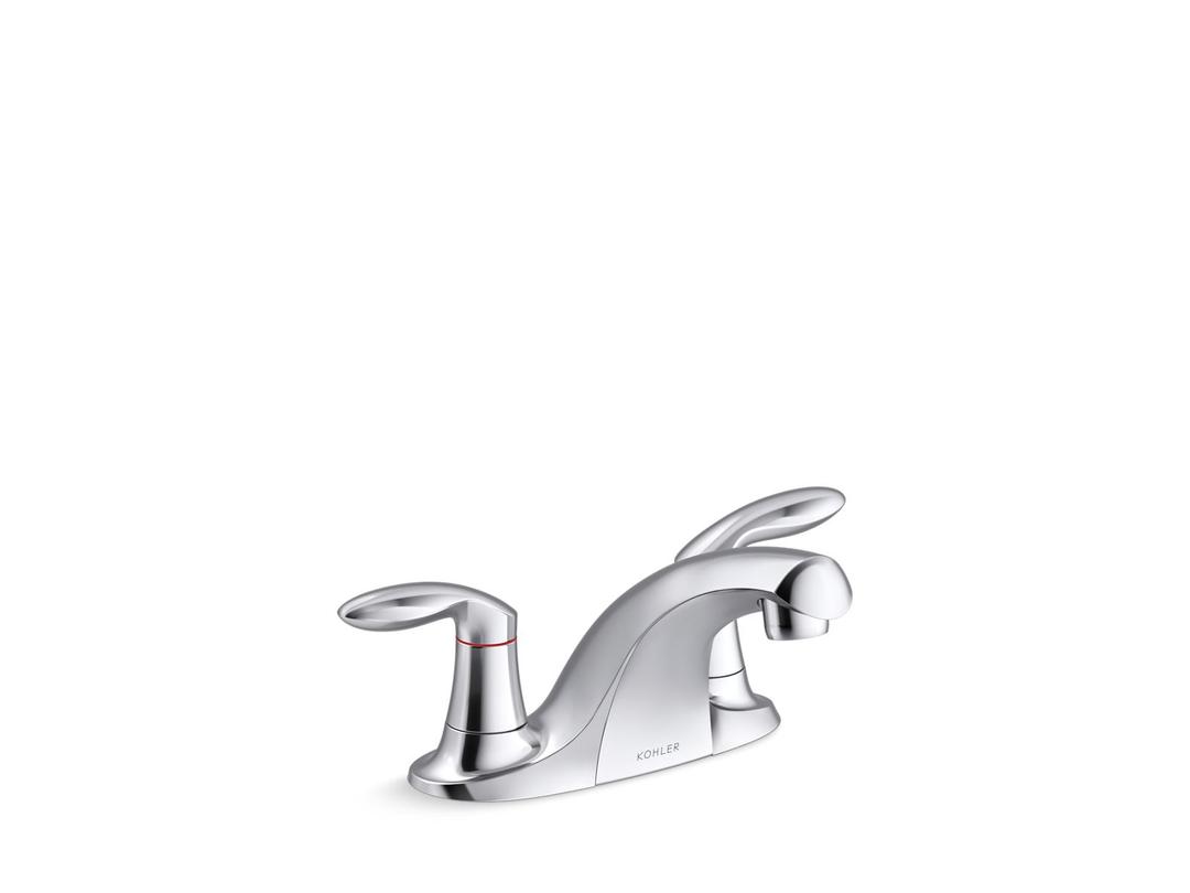 Coralais Two-handle centerset lavatory faucet, less drain, 0.35 gpm by Kohler
