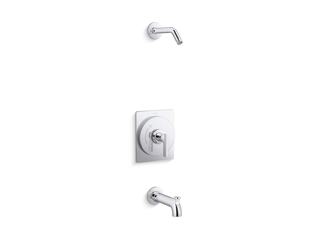 CastiaE by Studio McGee Rite-Temp bath and shower trim kit, without showerhead by Kohler