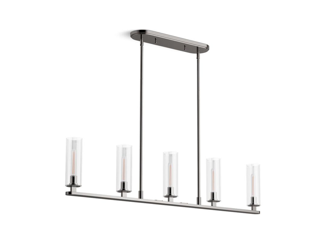 Crue 45'' linear chandelier by Kohler