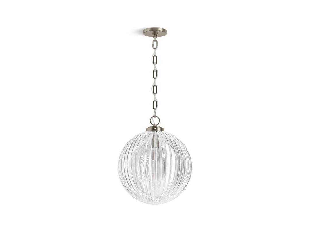 EmbraE by Studio McGee 14'' pendant - Brushed Nickel by Kohler