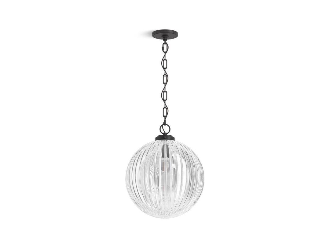 EmbraE by Studio McGee 14'' pendant - Matte Black by Kohler