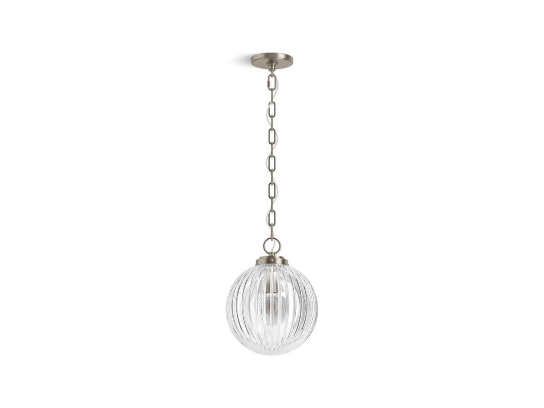 EmbraE by Studio McGee 10'' pendant - Brushed Nickel by Kohler