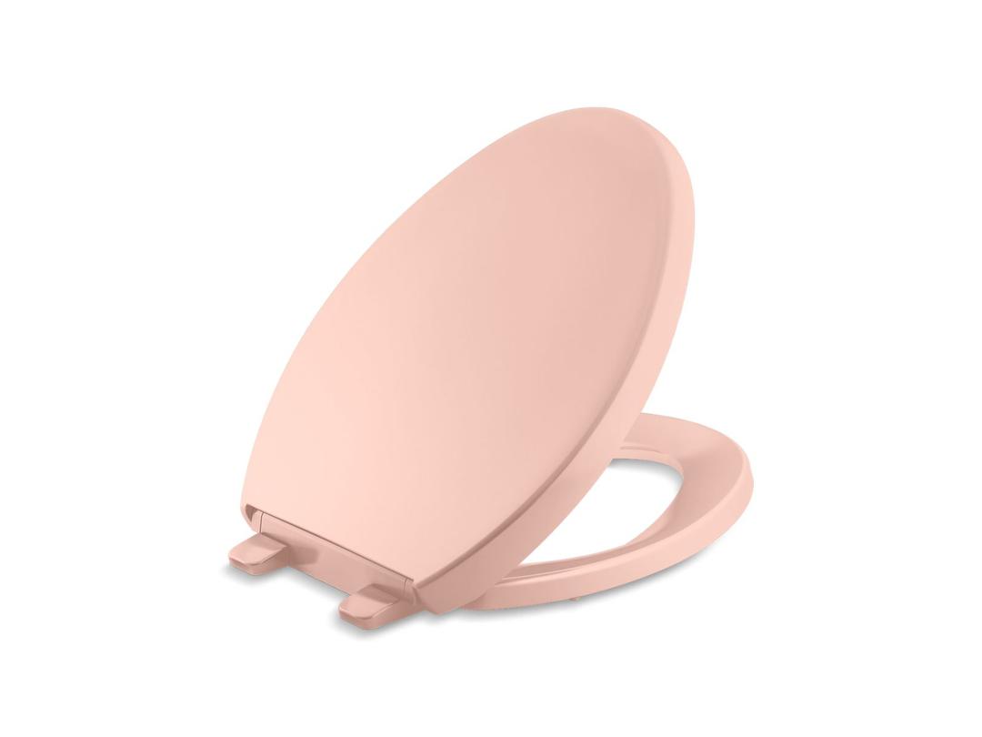 Reveal Quiet-CloseE elongated toilet seat by Kohler