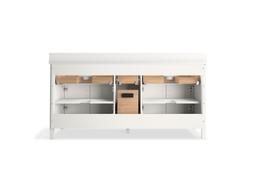 MalinE by Studio McGee 72'' bathroom vanity cabinet with sinks and quartz top - image 13