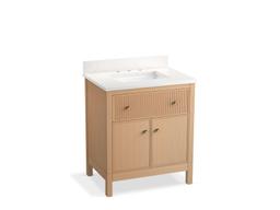 MalinE by Studio McGee 30'' bathroom vanity cabinet with sink and quartz top - image 2