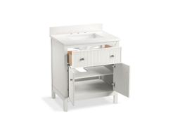 MalinE by Studio McGee 30'' bathroom vanity cabinet with sink and quartz top - image 4