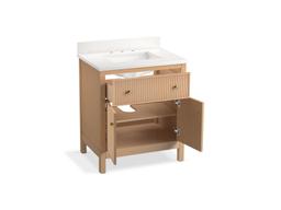 MalinE by Studio McGee 30'' bathroom vanity cabinet with sink and quartz top - image 5
