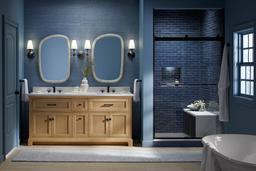 CharlemontE 60'' bathroom vanity cabinet with sinks and quartz top - image 23