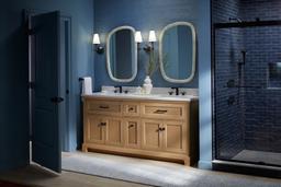 CharlemontE 60'' bathroom vanity cabinet with sinks and quartz top - image 24