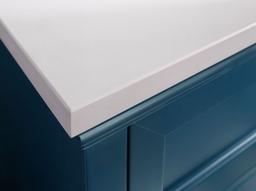 36'' bathroom vanity cabinet with sink and quartz top - image 23