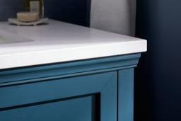 36'' bathroom vanity cabinet with sink and quartz top - image 20
