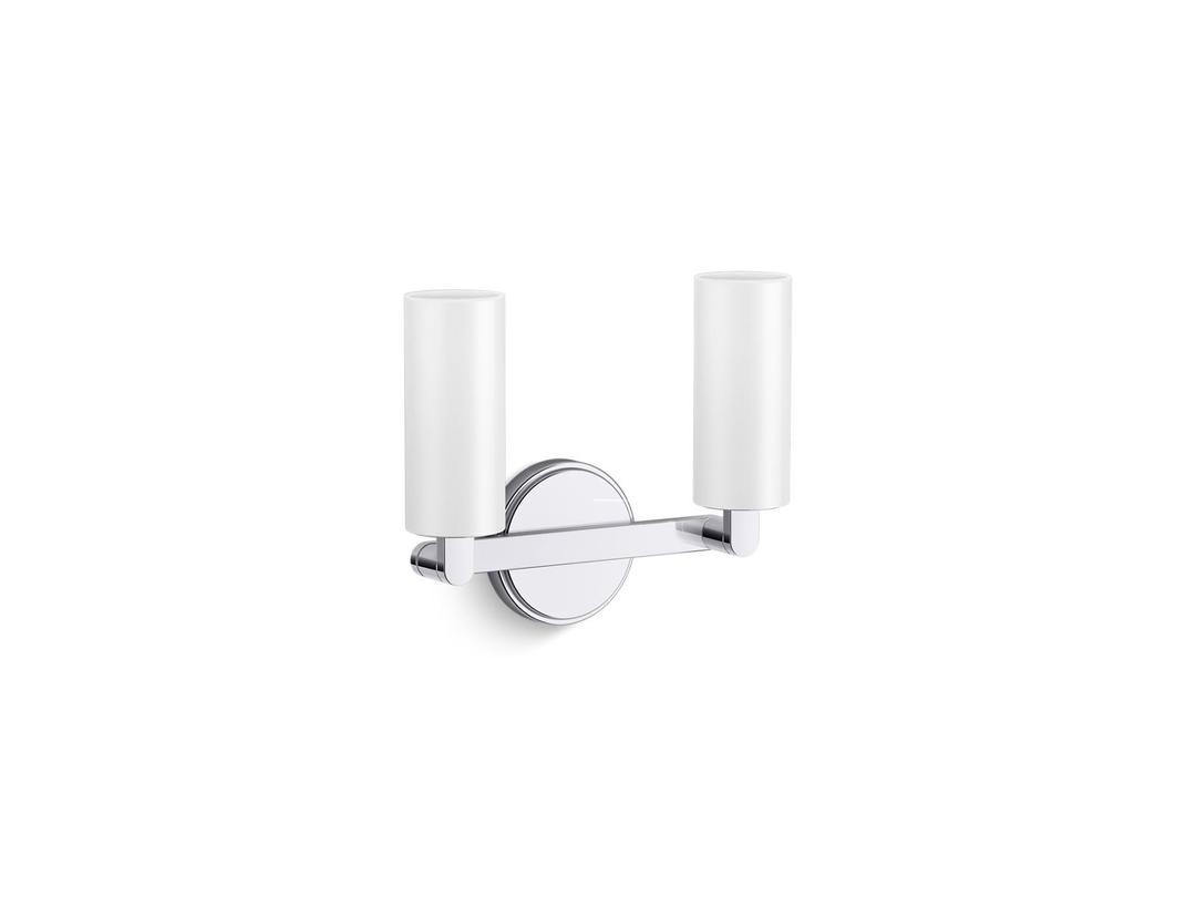 Crue Two-light sconce by Kohler
