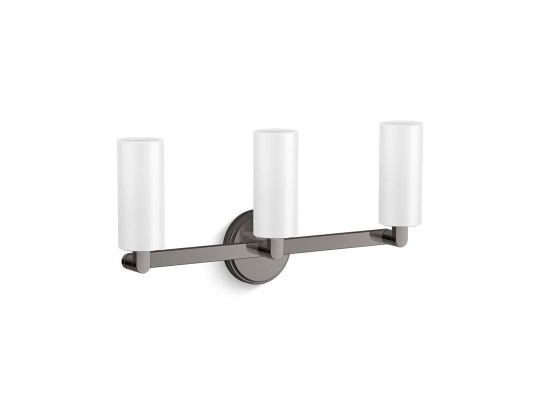 Crue Three-light sconce by Kohler