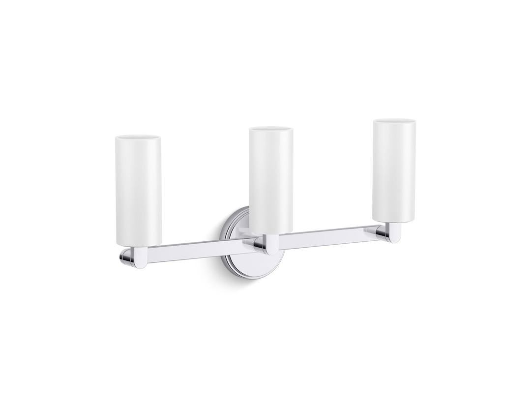 Crue Three-light sconce by Kohler