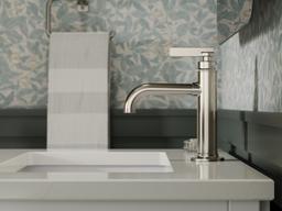 24'' bathroom vanity cabinet with sink and quartz top - image 14