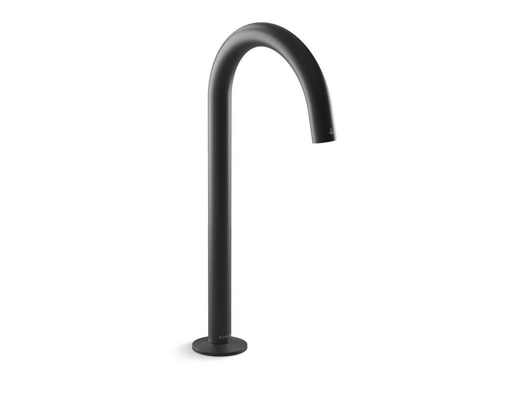 Components Touchless single-hole lavatory faucet with Kinesis sensor technology, Tube design, 0.5 gpm by Kohler
