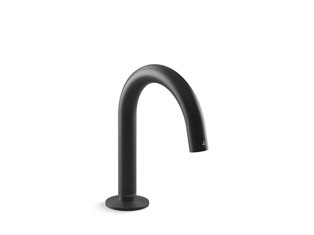 Components Touchless single-hole lavatory faucet with Kinesis sensor technology, Tube design, 0.5 gpm by Kohler