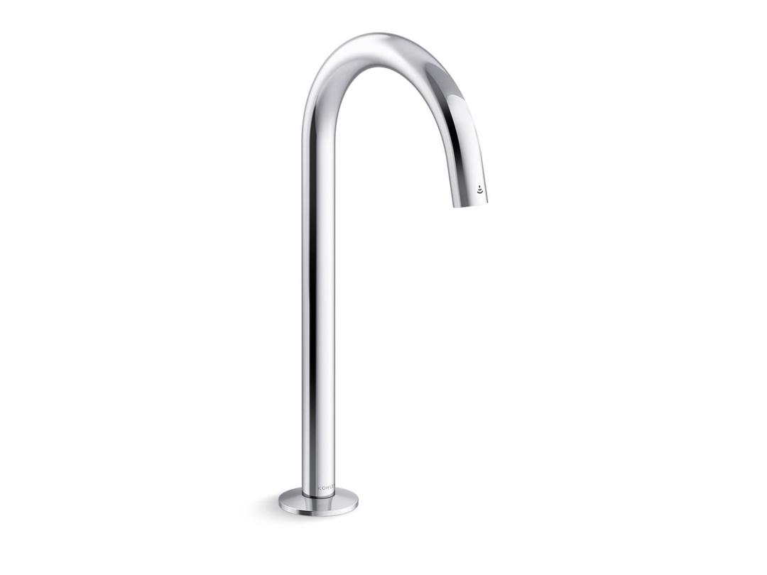 Components Touchless single-hole lavatory faucet with Kinesis sensor technology, Tube design, 0.35 gpm by Kohler