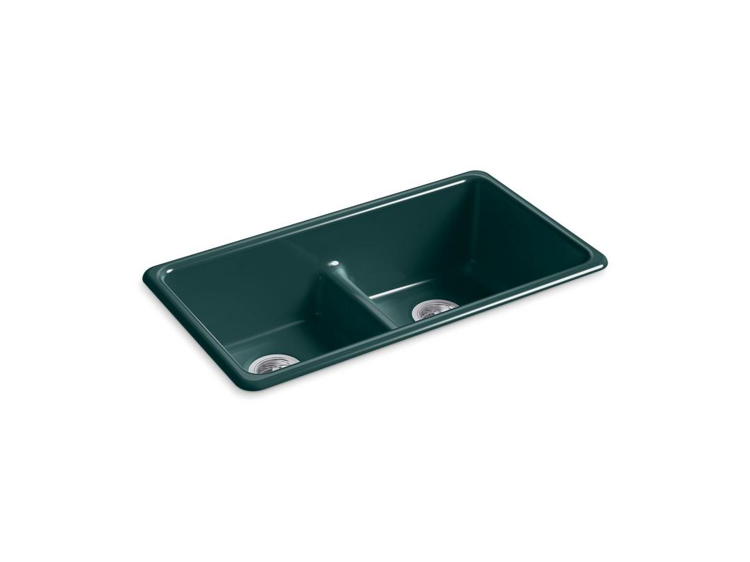 Kohler | Iron/Tones | Undermount Kitchen Sink - Teal by Kohler
