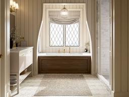 CastiaE by Studio McGee Deck-mount bath faucet with handshower - image 8