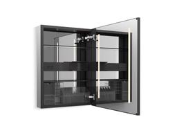 CollageE 24'' x 32'' lighted framed medicine cabinet, right-hinged - image 2