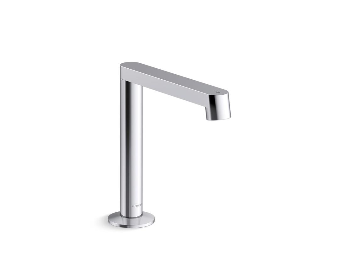 Components Touchless single-hole lavatory faucet with Kinesis sensor technology and temperature mixer, AC-powered, 0.5 gpm by Kohler