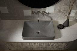 23'' rectangular vessel bathroom sink, no overflow - image 13